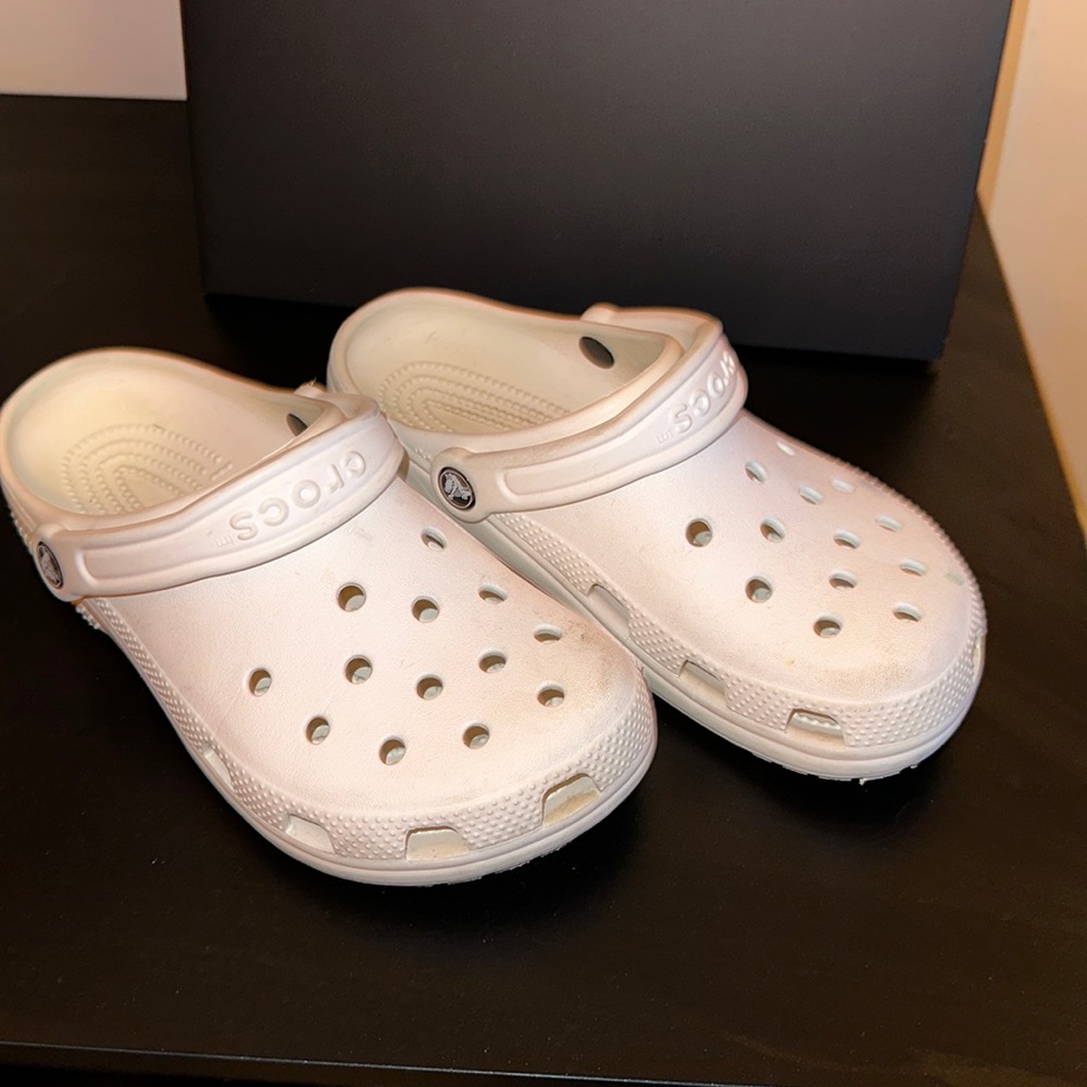 White crocs